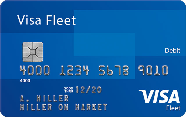 Visa Fleet Debit Card